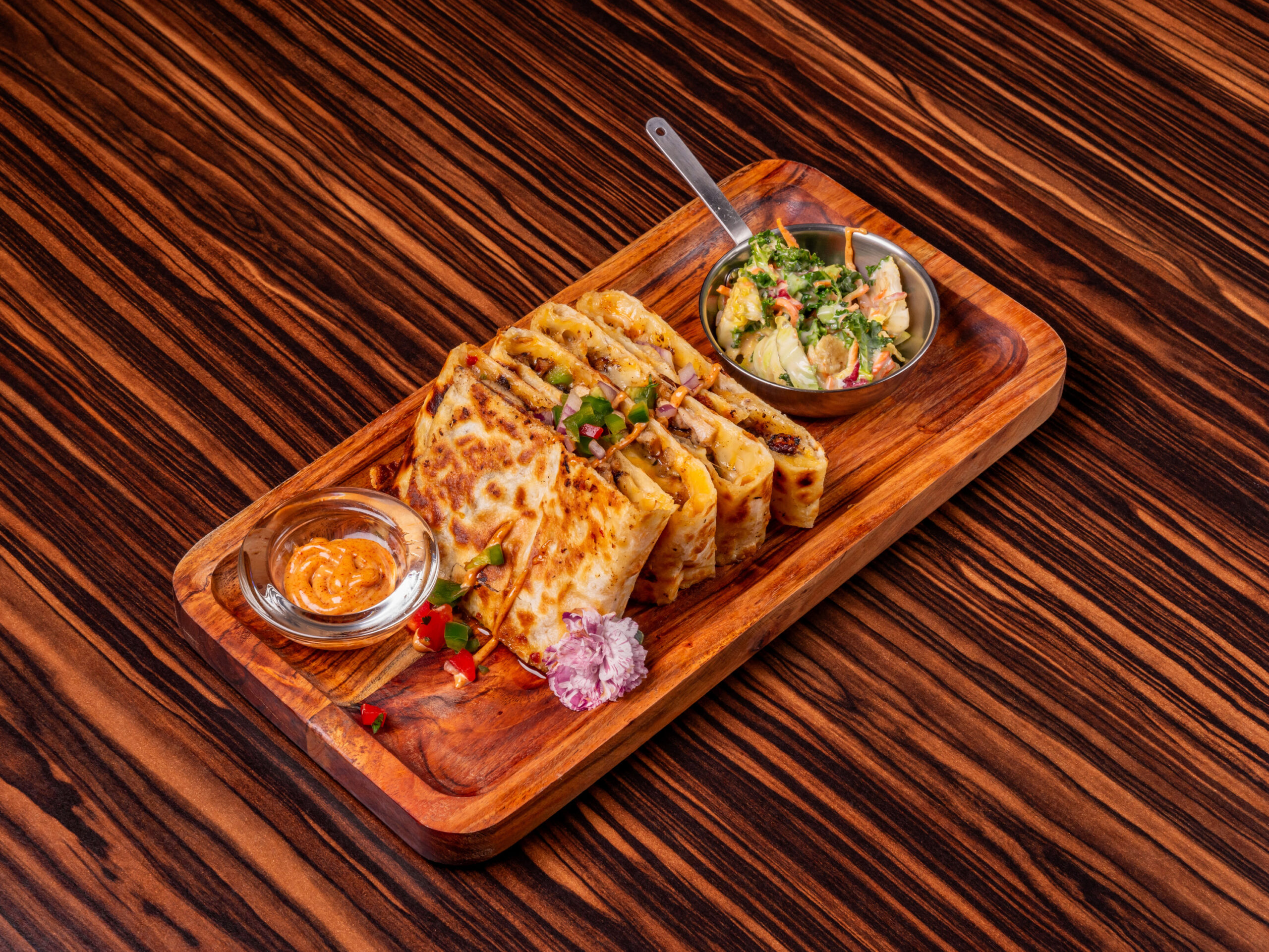 j&mbistro jerkchickenquesadilla